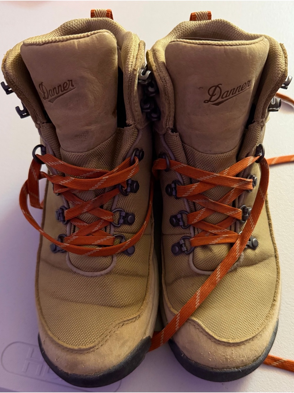 Danner Womens Adrica Hiking Boots with Orange Laces